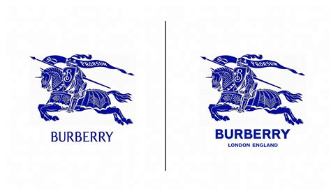 Burberry old and new logo